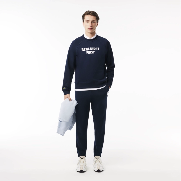 Свитшот Lacoste Unesex с флисом