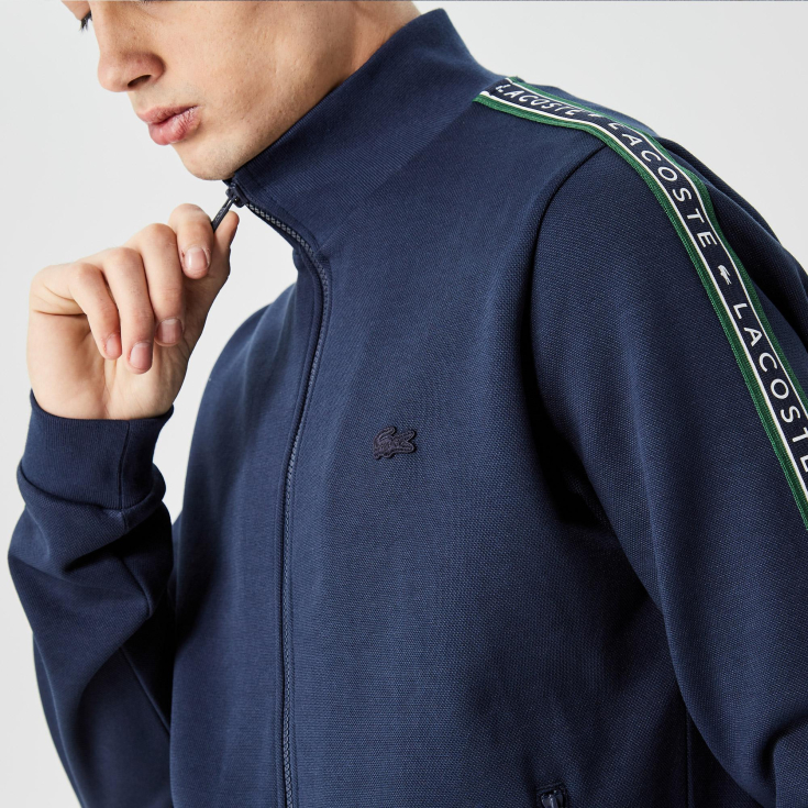 Мужская толстовка Lacoste на молнии