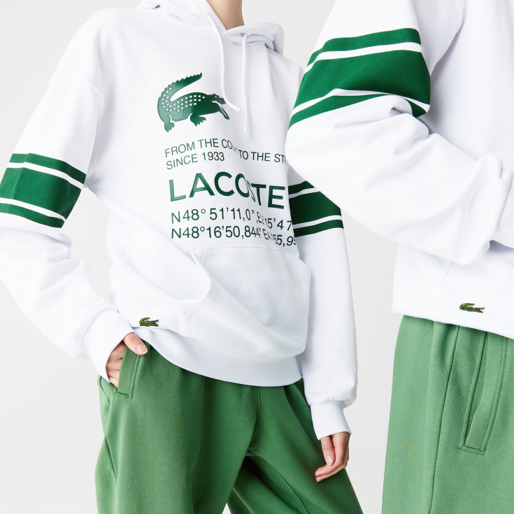Толстовка - худи Lacoste Oversized Fit Unisex