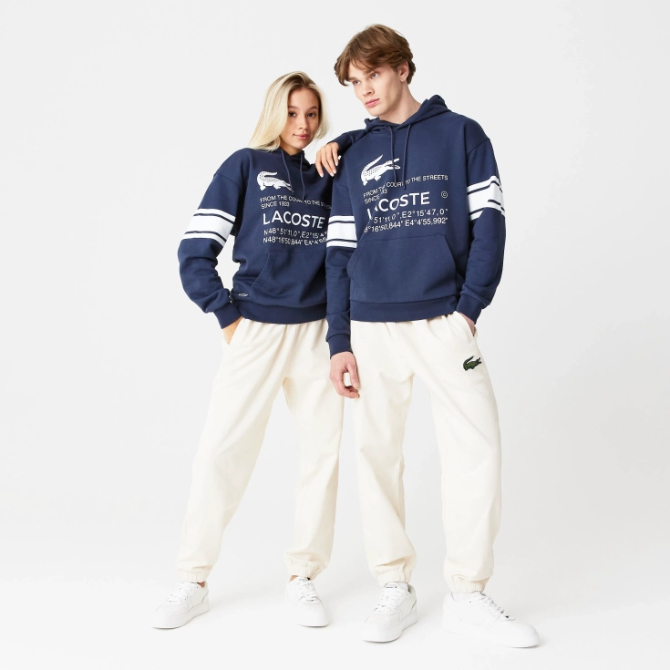 Толстовка - худи Lacoste Oversized Fit Unisex
