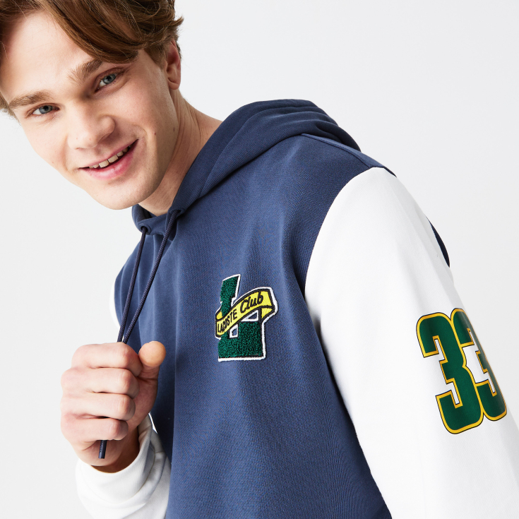 Мужская толстовка - худи Lacoste Regular Fit