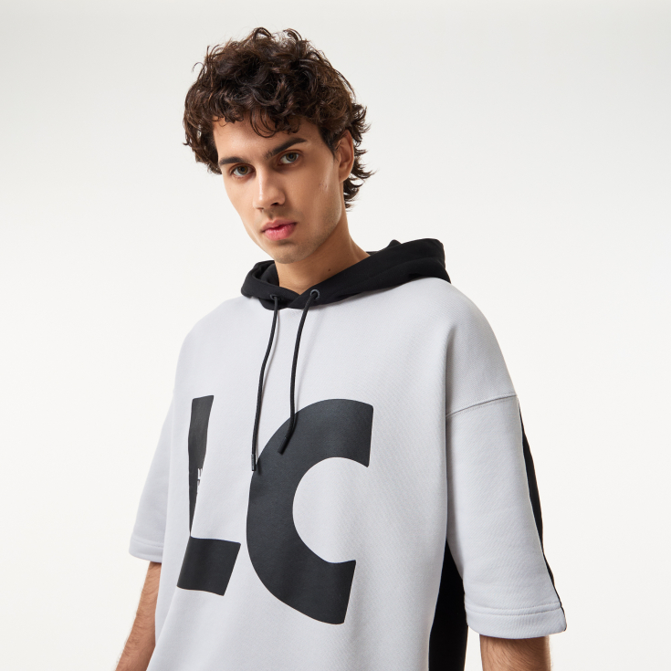 Мужская толстовка Lacoste Loose Fit с капюшоном