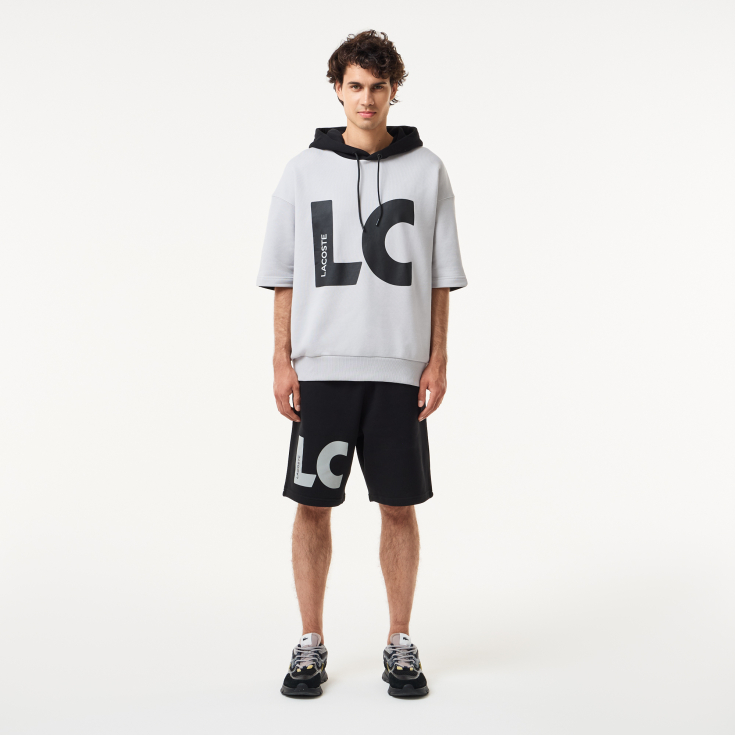 Мужская толстовка Lacoste Loose Fit с капюшоном