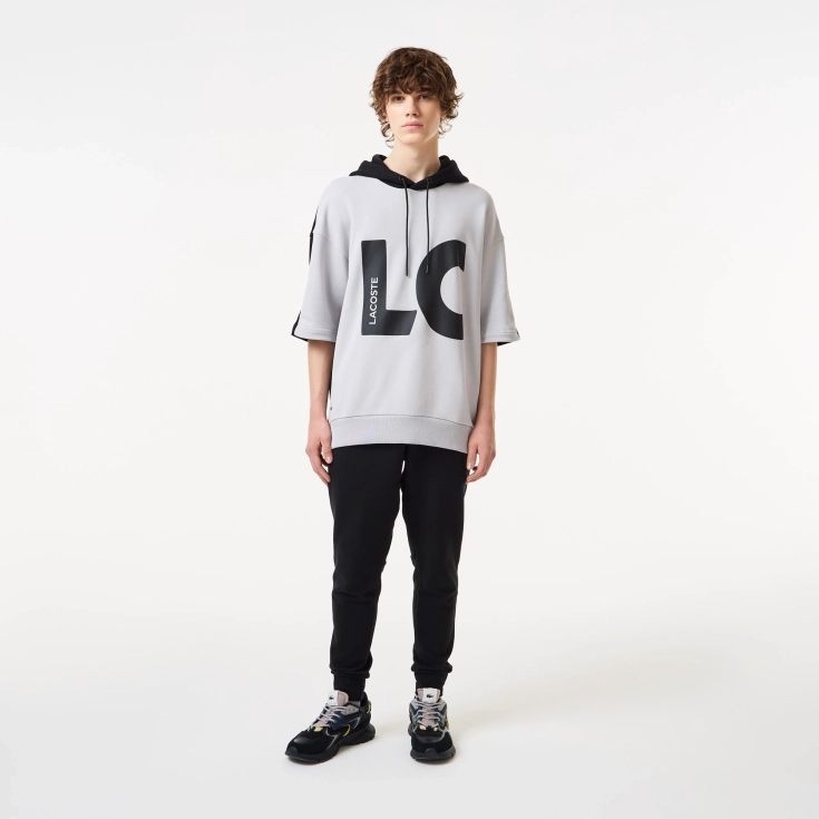 Мужская толстовка Lacoste Loose Fit с капюшоном