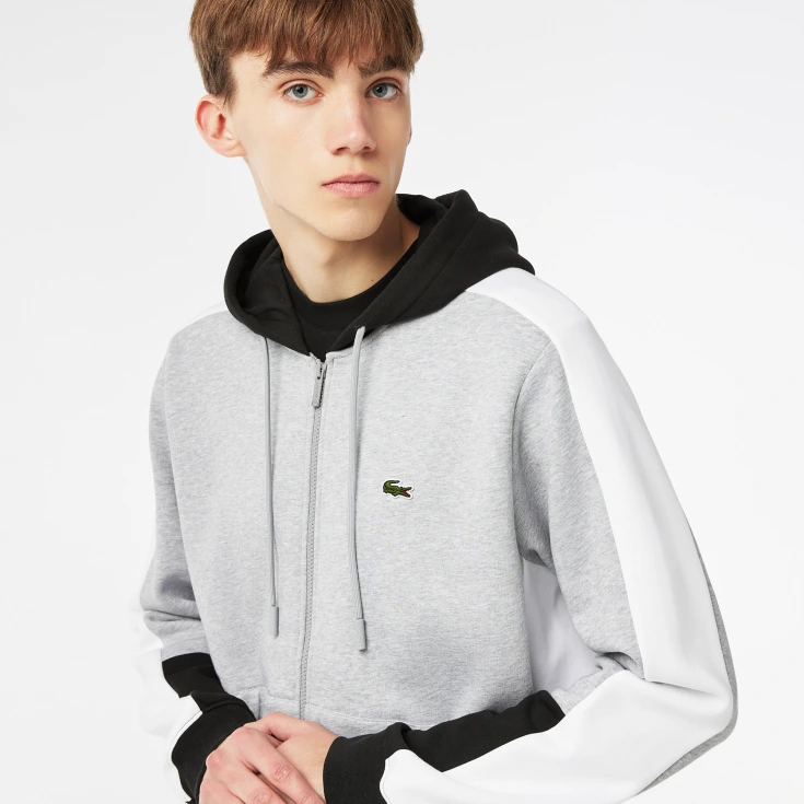 Мужское худи Lacoste с флисом