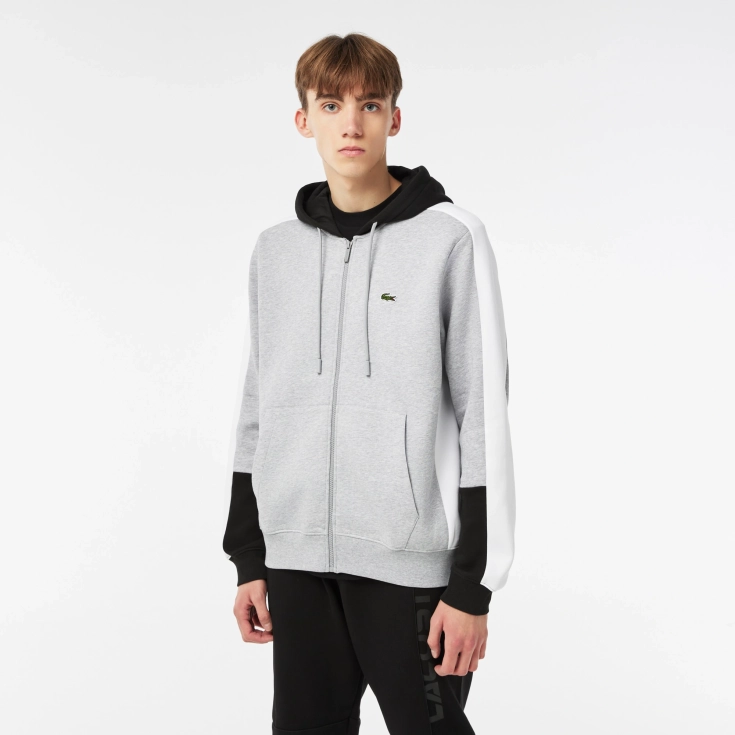 Мужское худи Lacoste с флисом