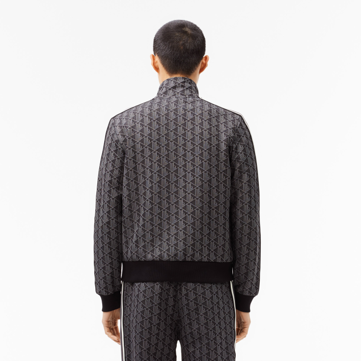 Мужская жаккардовая толстовка Lacoste PARIS с монограммой