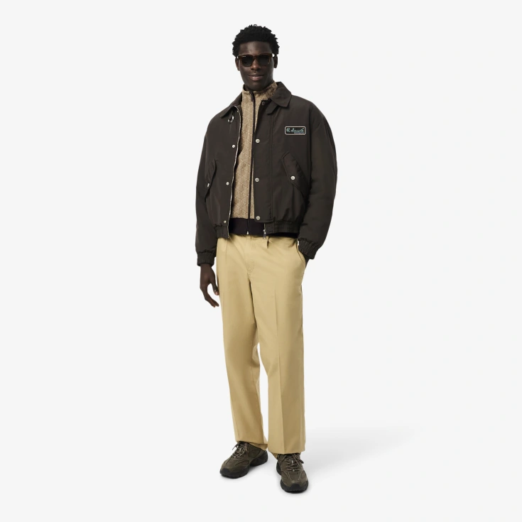 Мужская жаккардовая толстовка Lacoste PARIS с монограммой