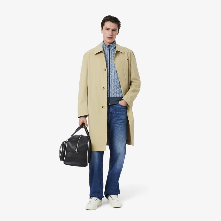 Мужская жаккардовая толстовка Lacoste PARIS с монограммой