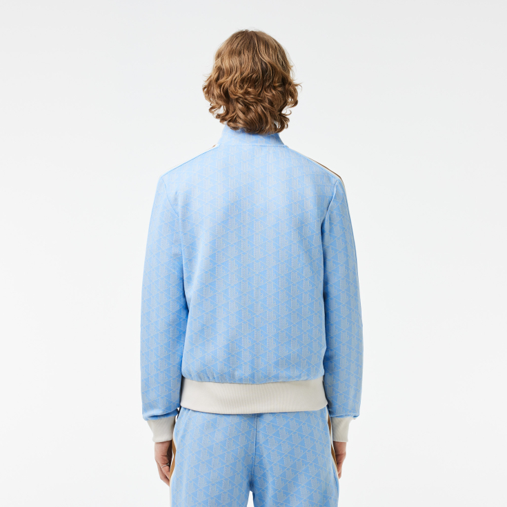 Мужская жаккардовая толстовка Lacoste PARIS с монограммой