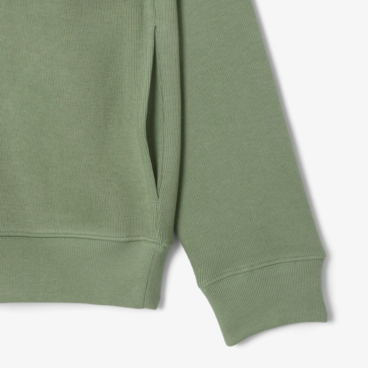 Мужская толстовка Lacoste на молнии с высоким воротом