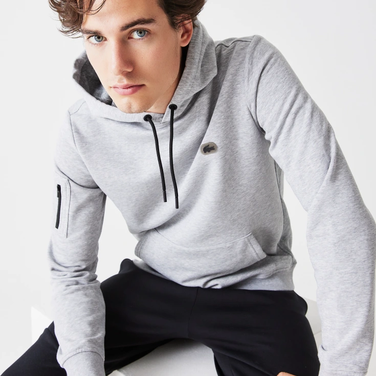 Мужская толстовка - худи Lacoste с капюшоном