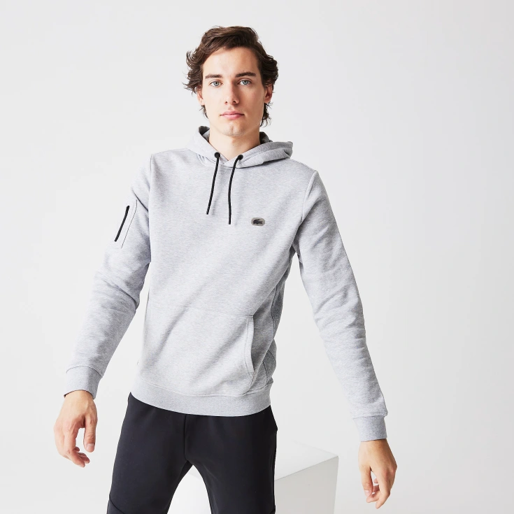 Мужская толстовка - худи Lacoste с капюшоном