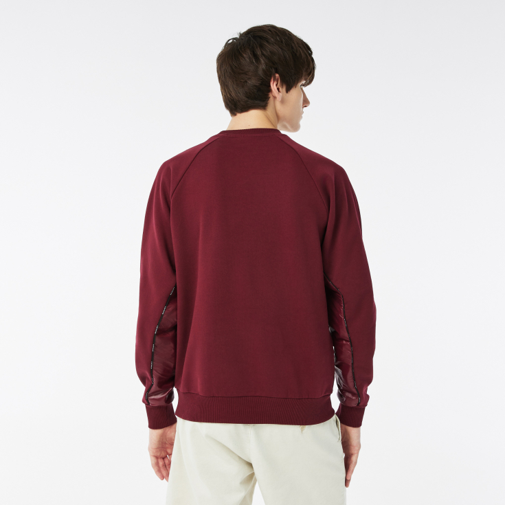 Мужской свитшот Lacoste с круглым вырезом
