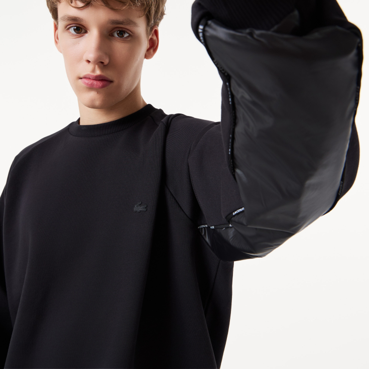 Мужской свитшот Lacoste с круглым вырезом