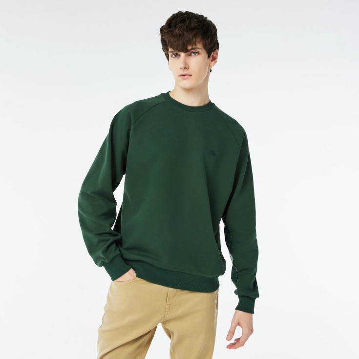 Мужской свитшот Lacoste с круглым вырезом