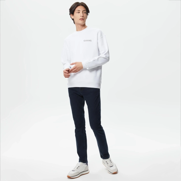 Мужской хлопковый свитшот Lacoste Regular Fit