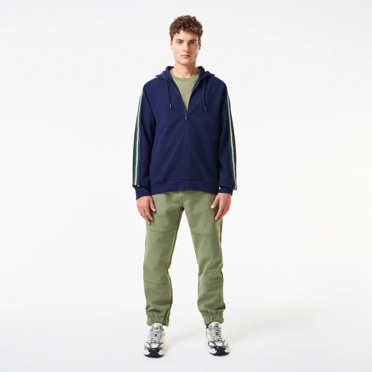 Мужская толстовка Lacoste с капюшоном на молнии