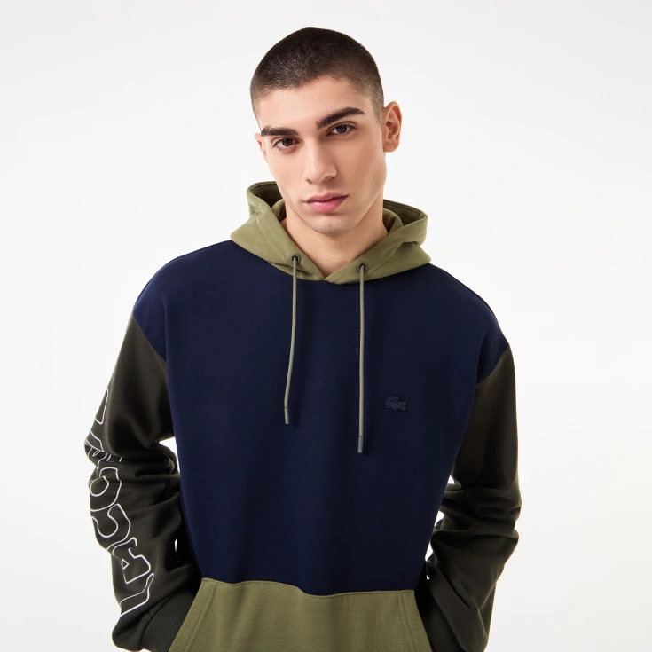 Мужская толстовка - худи Lacoste с капюшоном