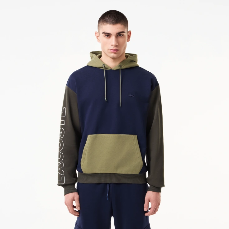 Мужская толстовка - худи Lacoste с капюшоном