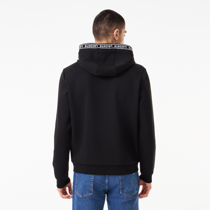 Мужская толстовка Lacoste с капюшоном на молнии