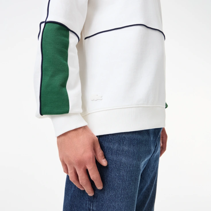 Мужская хлопковая толстовка Lacoste с капюшоном