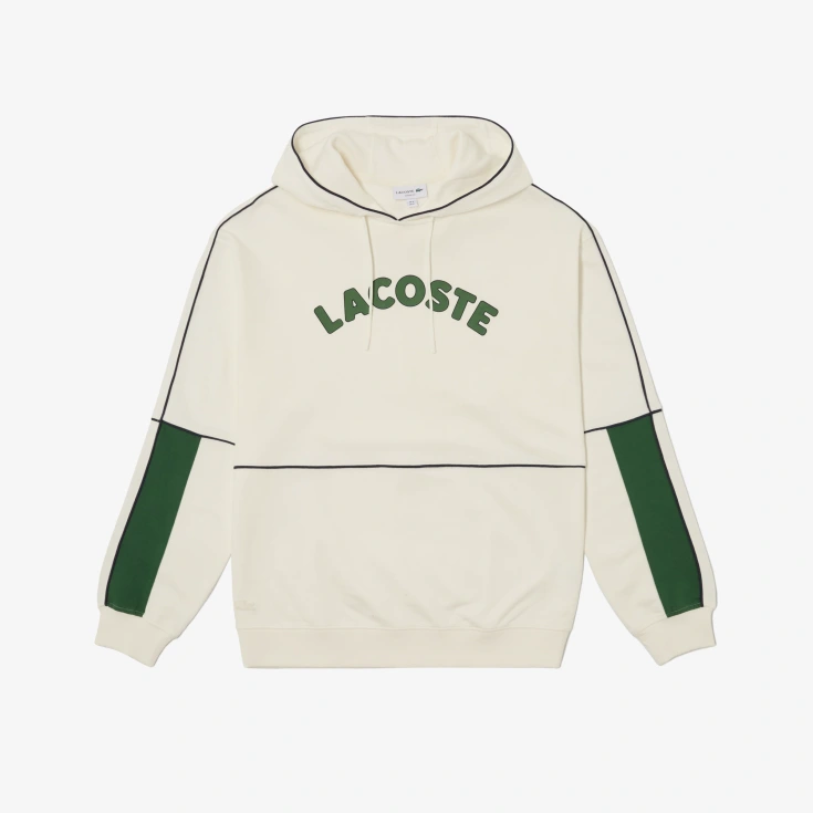 Мужская хлопковая толстовка Lacoste с капюшоном
