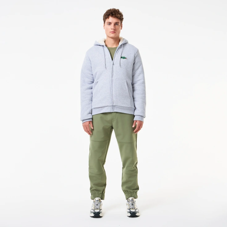Мужская утеплённая толстовка Lacoste на молнии