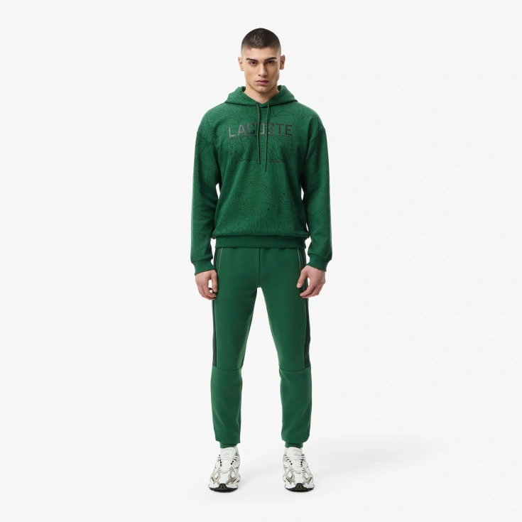 Мужской хлопковый свитшот Lacoste OVERSIZE FIT