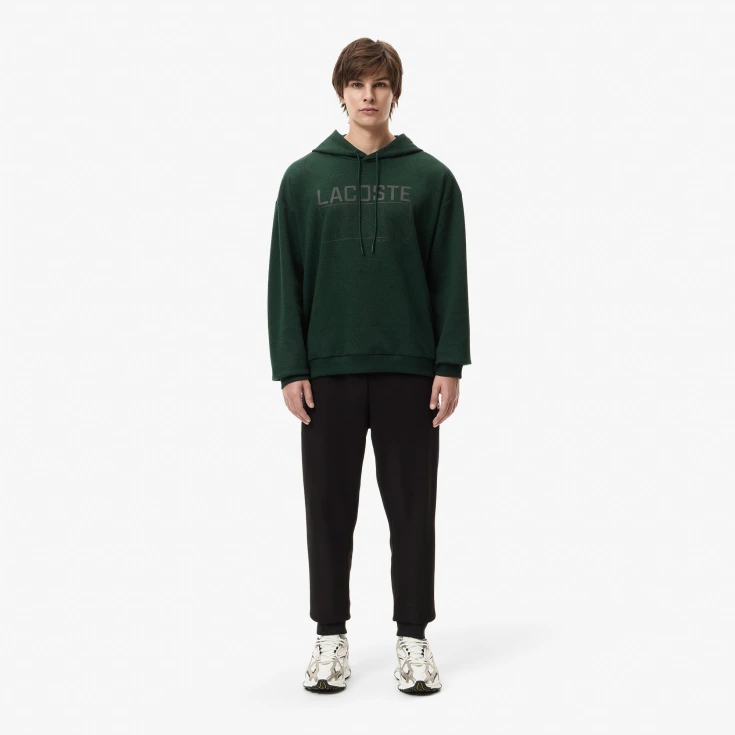 Мужской хлопковый свитшот Lacoste OVERSIZE FIT