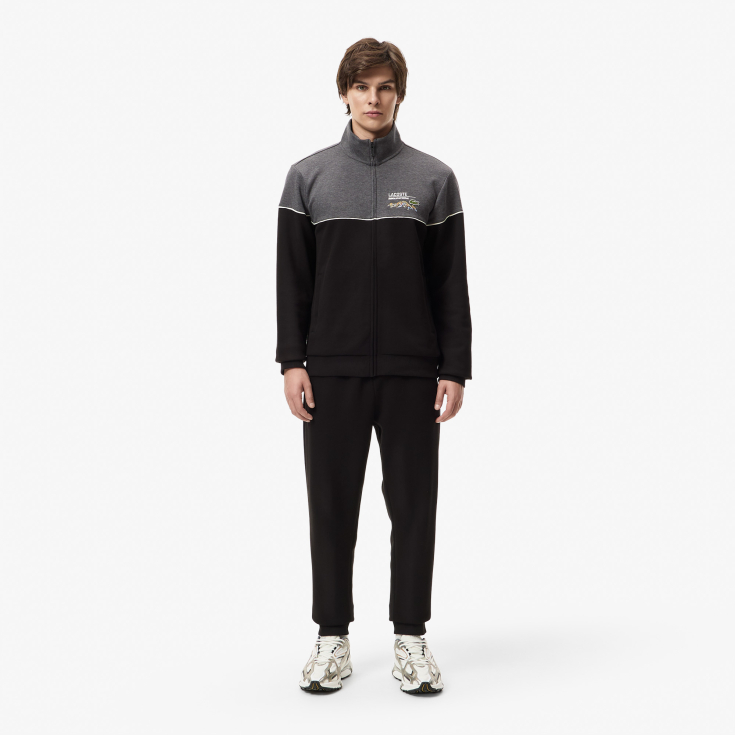 Мужской хлопковый свитшот Lacoste SLIM FIT