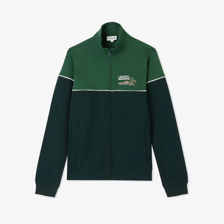 Мужской хлопковый свитшот Lacoste SLIM FIT