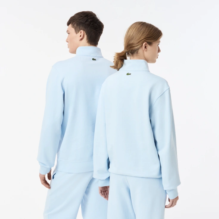 Свитшот Lacoste Unisex с застежкой-молнией с высоким воротом