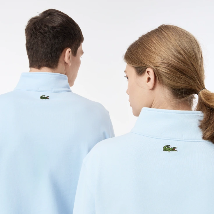 Свитшот Lacoste Unisex с застежкой-молнией с высоким воротом