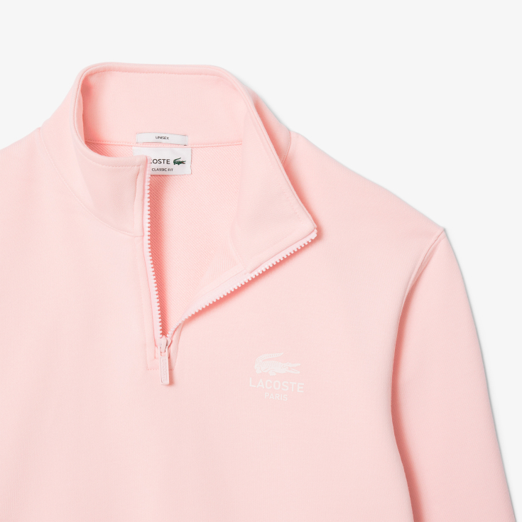 Свитшот Lacoste Unisex с застежкой-молнией с высоким воротом