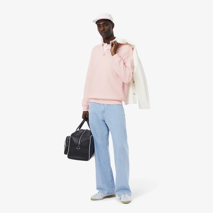 Свитшот Lacoste Unisex с застежкой-молнией с высоким воротом