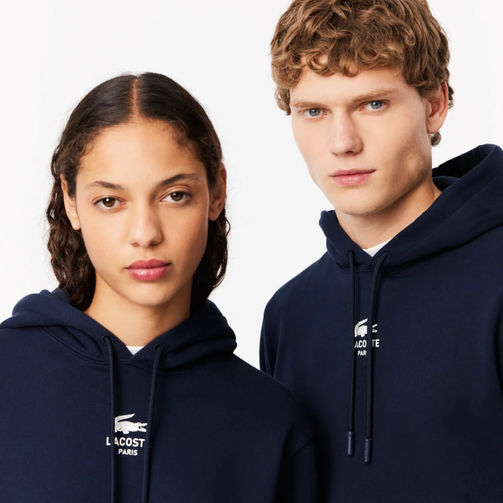 Хлопковая толстовка Lacoste Unisex с капюшоном