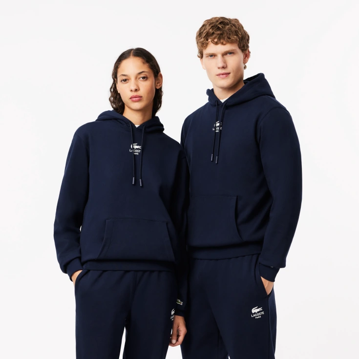 Хлопковая толстовка Lacoste Unisex с капюшоном
