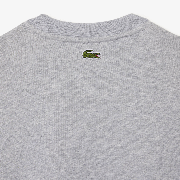 Мужской хлопковый свитшот Lacoste с флисом
