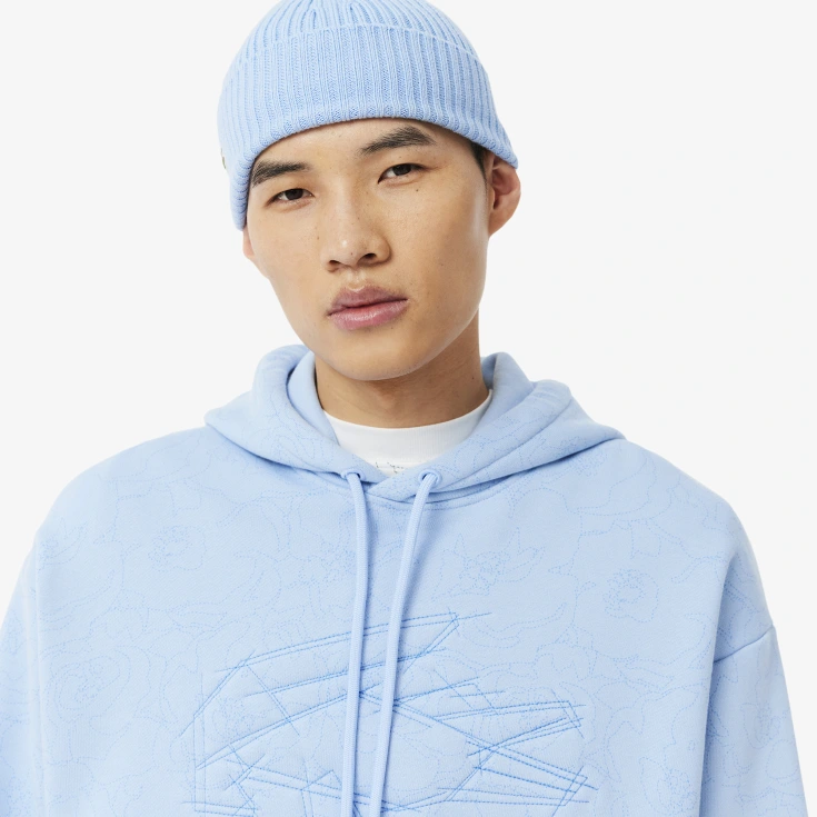 Мужская толстовка - худи Lacoste из хлопка