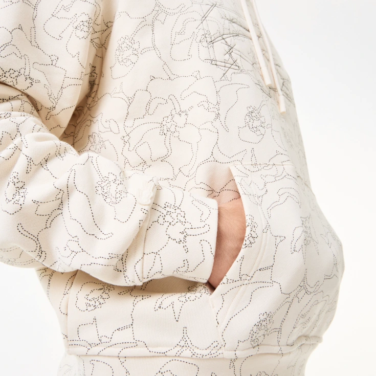 Мужская толстовка - худи Lacoste из хлопка