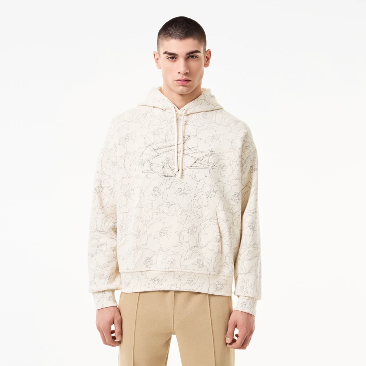 Мужская толстовка - худи Lacoste из хлопка