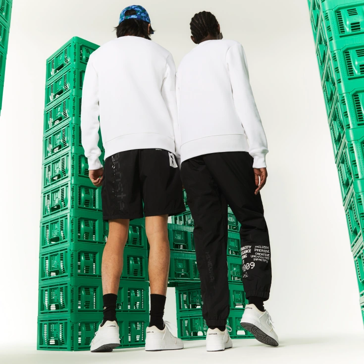 Хлопковый свитшот Lacoste x Minecraft Unisex
