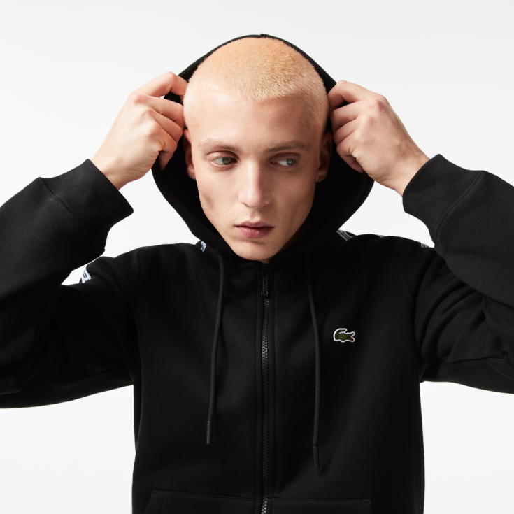 Мужская толстовка Lacoste Classic Fit с флисом