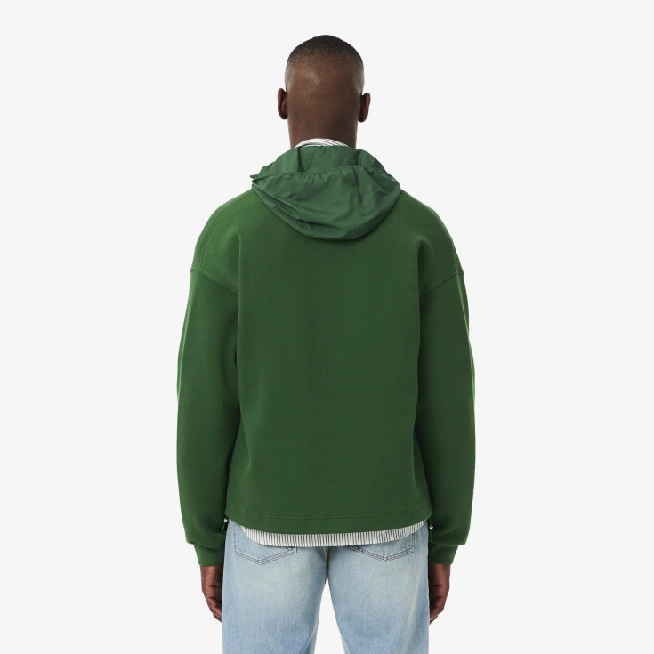 Мужской хлопковый свитшот Lacoste Loose Fit