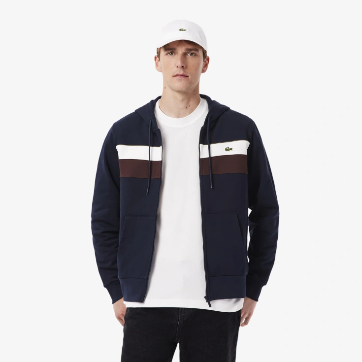 Мужской хлопковый свитшот Lacoste Classic Fit