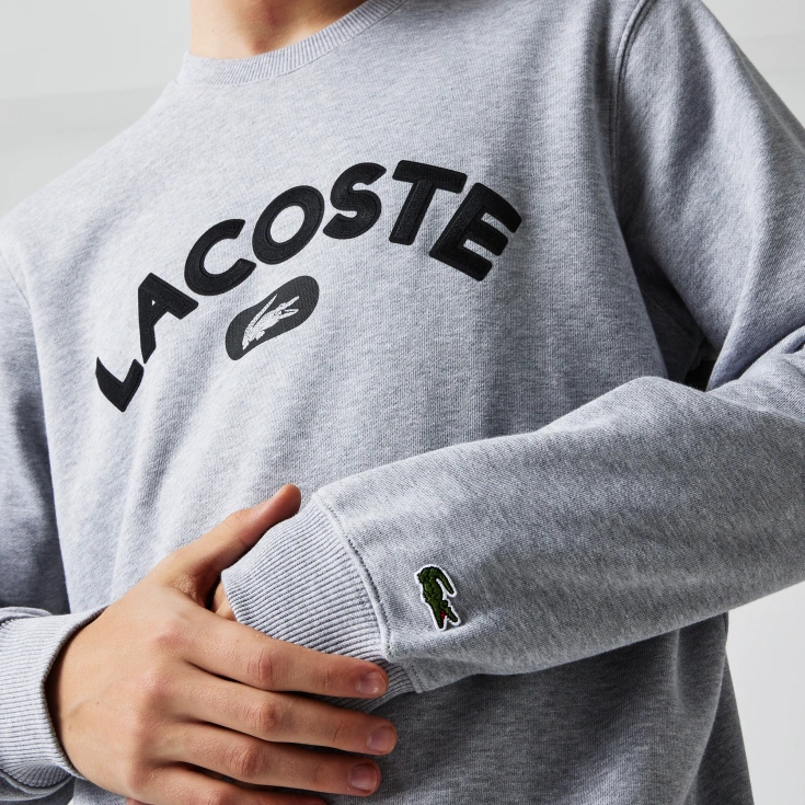 Мусжкая хлопковая толстовка Lacoste