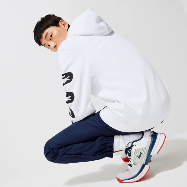 Мужское худи Lacoste с капюшоном