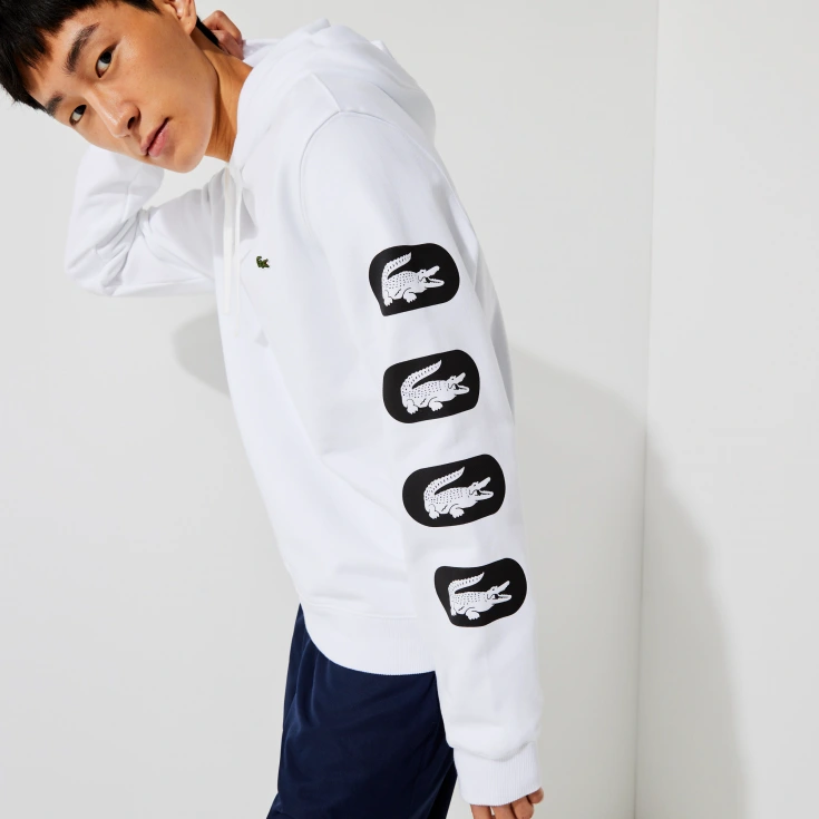 Мужское худи Lacoste с капюшоном