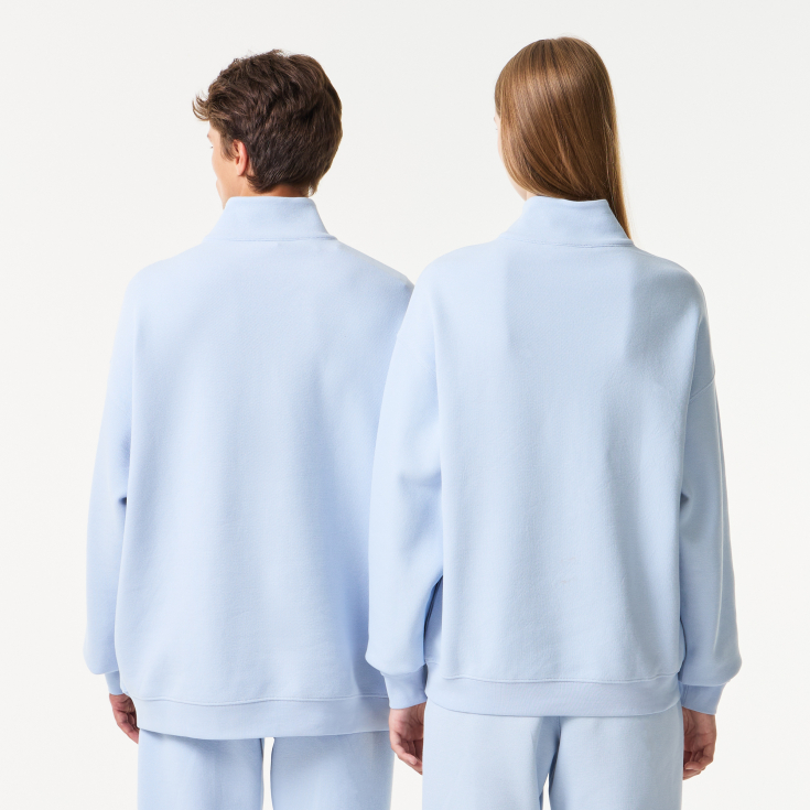 Хлопковая толстовка Lacoste Unisex Loose Fit